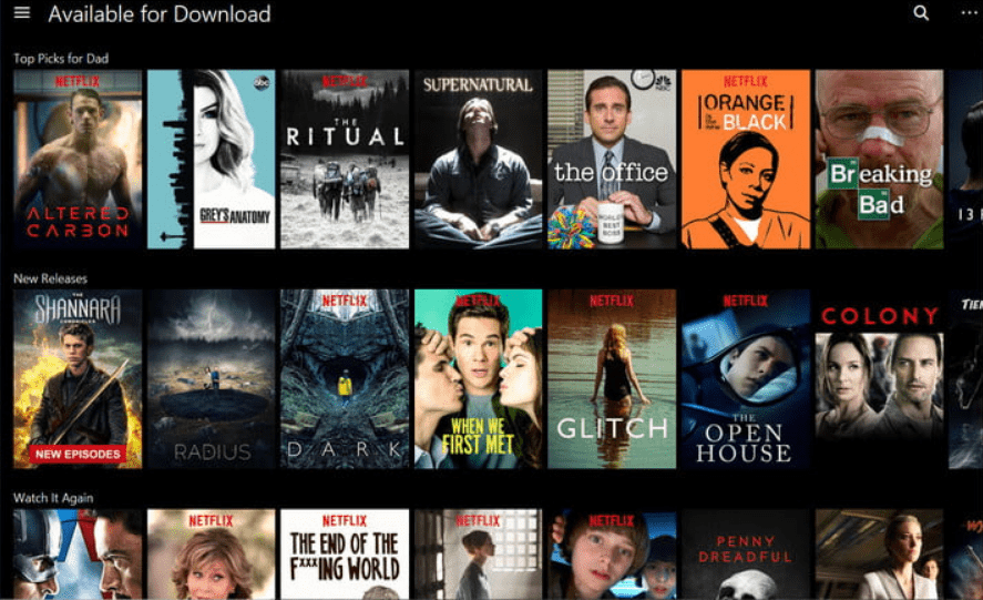 Download Movies and TV Shows From Netflix