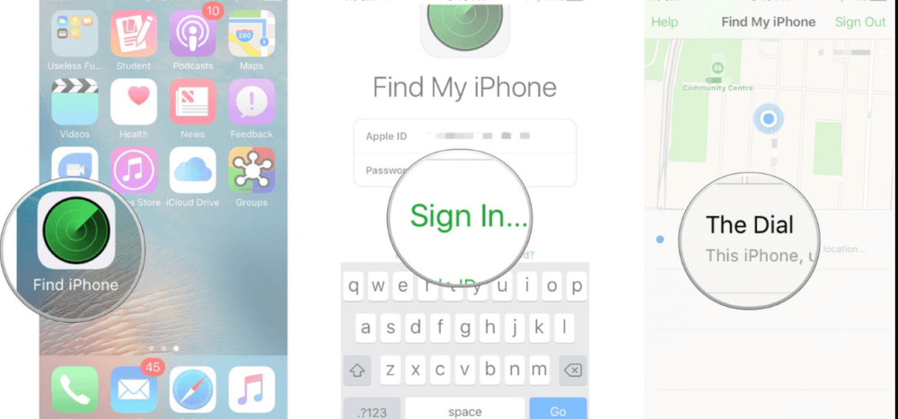 how to enable find my iphone