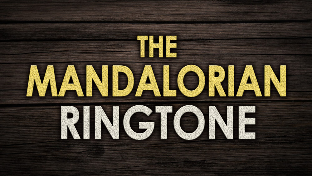 The mandalorian ringtone for your iphone